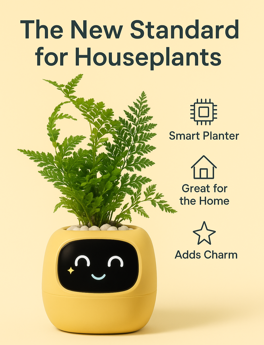 VelesRealm™ Ivy Smart Planter – KI-Pflanzenpflege