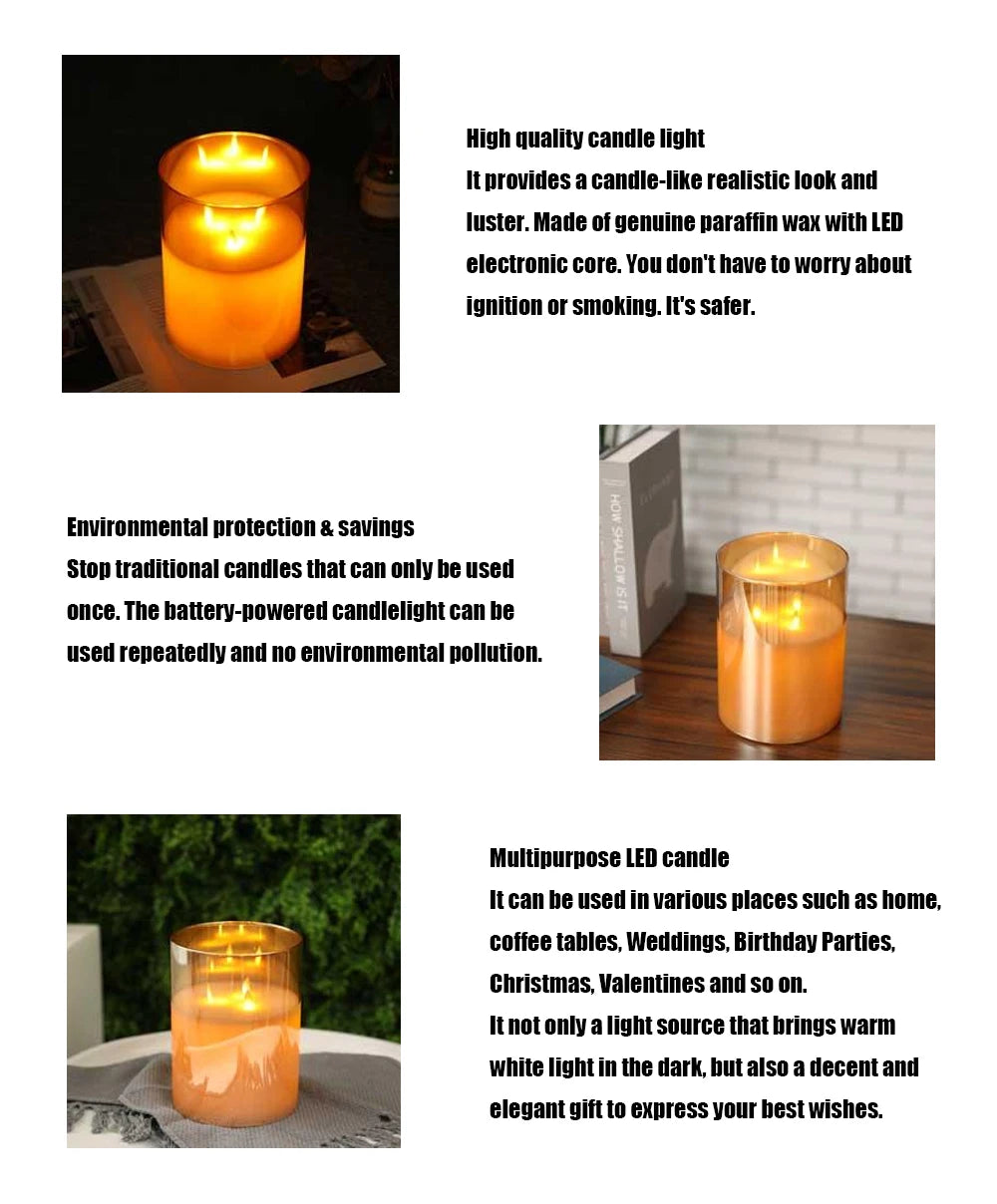 VelesRealm™ Flammenlose LED-Teelichter – Flackernde Batteriekerzen