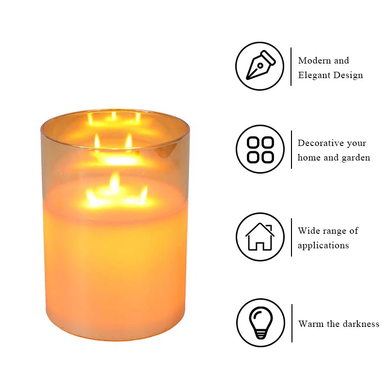 VelesRealm™ Flammenlose LED-Teelichter – Flackernde Batteriekerzen