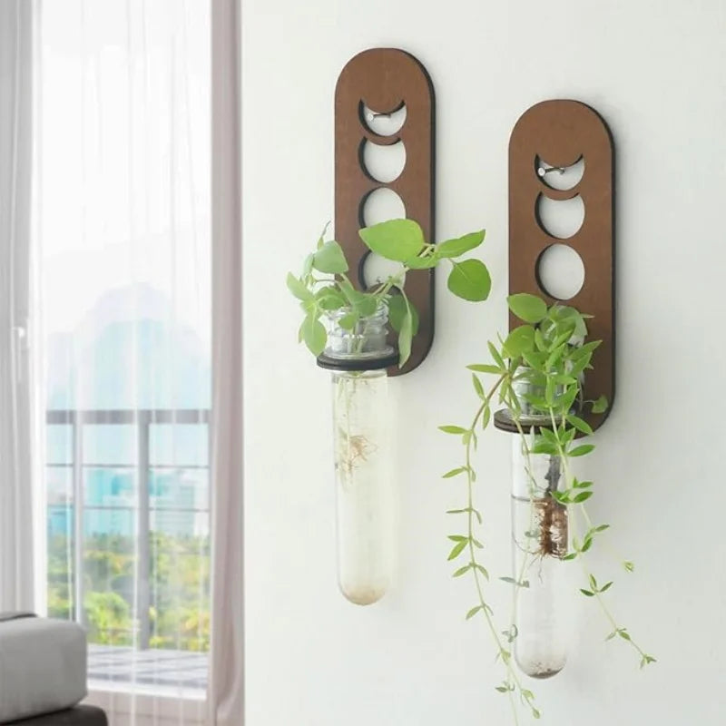 VelesRealm™ Mondphasen-Vermehrungsstation – Holz-Wandterrarium