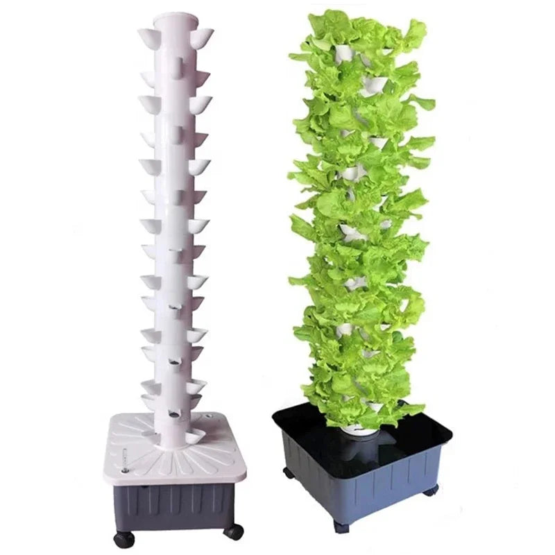 VelesRealm™ Vertikaler Hydrokulturturm – 5 Löcher, DIY-System