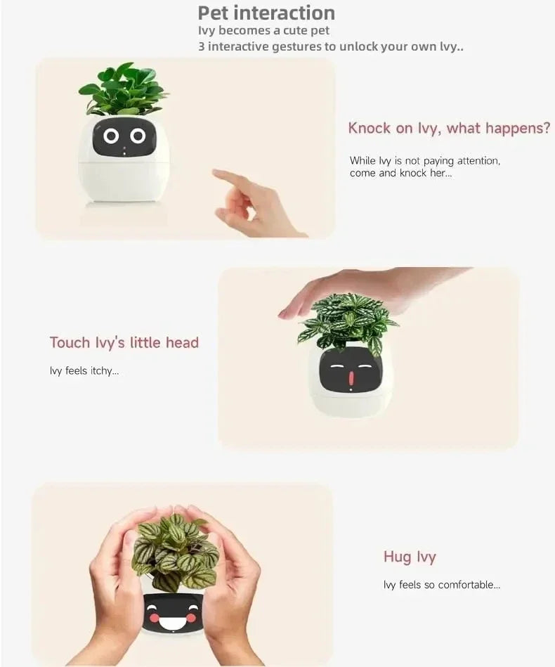 VelesRealm™ Ivy Smart Planter – KI-Pflanzenpflege