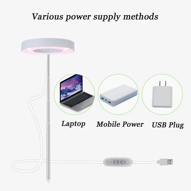 VelesRealm™ LED-Wachstumslampe – Vollspektrum, Timer