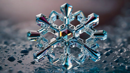 exquisite snowflake-like formation