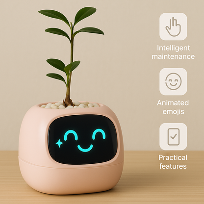 VelesRealm™ Ivy Smart Planter – KI-Pflanzenpflege