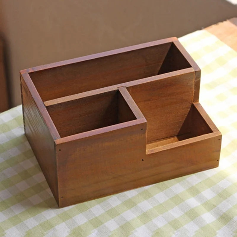 VelesRealm™ Kräuterpflanzer aus Holz – Multifunktions-Trogtopf