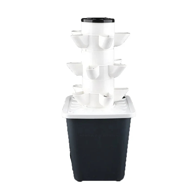 VelesRealm™ Vertikaler Hydrokulturturm – 5 Löcher, DIY-System