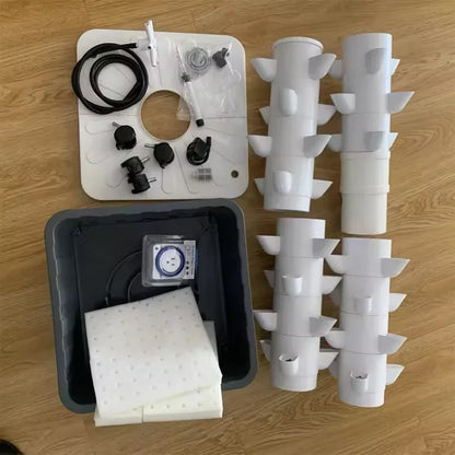 VelesRealm™ Vertikaler Hydrokulturturm – 5 Löcher, DIY-System