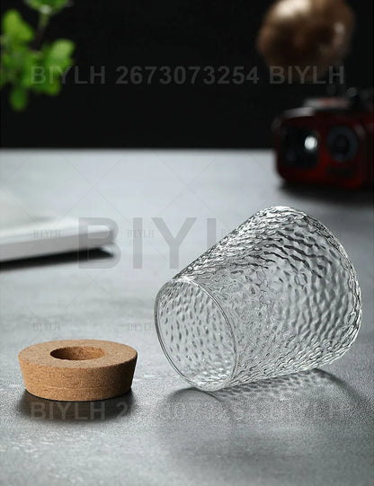 VelesRealm™ Hydroponische Glasvase – Kleiner Blumentopf mit Sockel